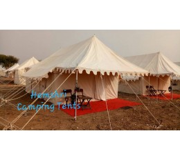 Swiss Tent on Bamboo Poles 