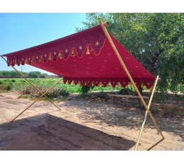 Party Buffet Tent | Poolside Shade Canopy 8 x 12 ft