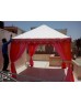 Garden Pergola Canopy Tent w/ Curtains 3 x 3 meter