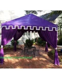 Garden Pergola Canopy Tent w/ Curtains 3 x 3 meter