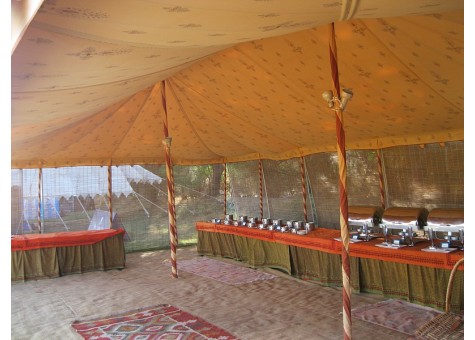 Feast Under the Stars - Dining Party Tents for Unforgettable Gatherings