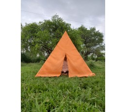  Pyramid Meditation Tent – 100% Cotton – Sacred Space for Solitude and Mindfulness Meditation