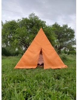  Pyramid Meditation Tent – 100% Cotton – Sacred Space for Solitude and Mindfulness Meditation