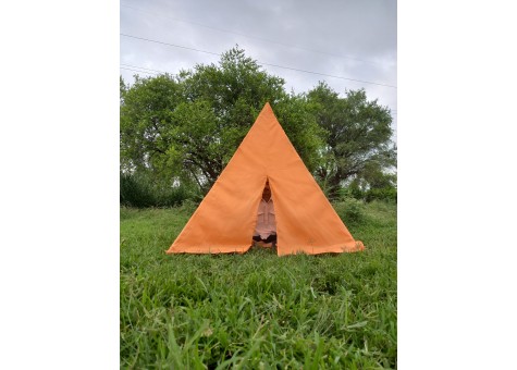  Pyramid Meditation Tent – 100% Cotton – Sacred Space for Solitude and Mindfulness Meditation